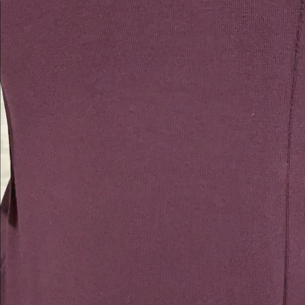 EXPRESS Off the Shoulder Long Sleeve Purple Dress - Picture 5 of 6